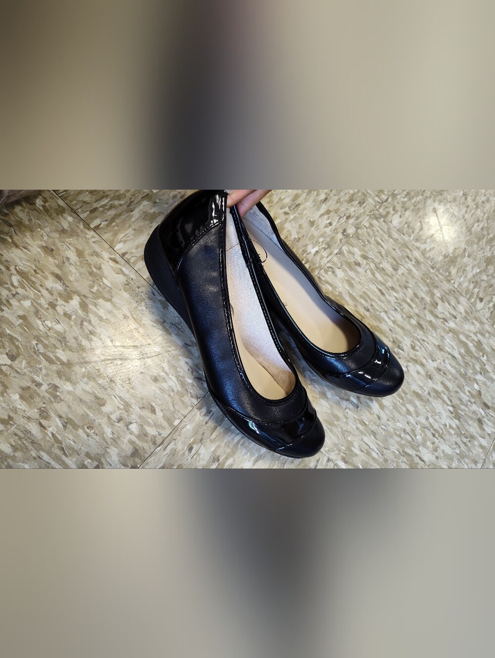 LifeStride Black Patent Comfort Dress Shoes – Women’s 8.5